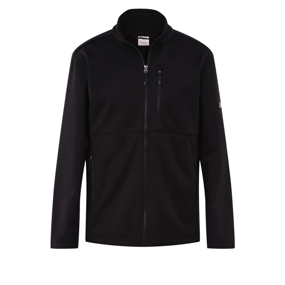 Ozark Trail NWT Men's Black Softshell Fleece Lined Performance Jacket 927